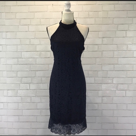 NWT Stitch Fix Cresent Navy Lace Arminda Dress - Picture 2 of 8